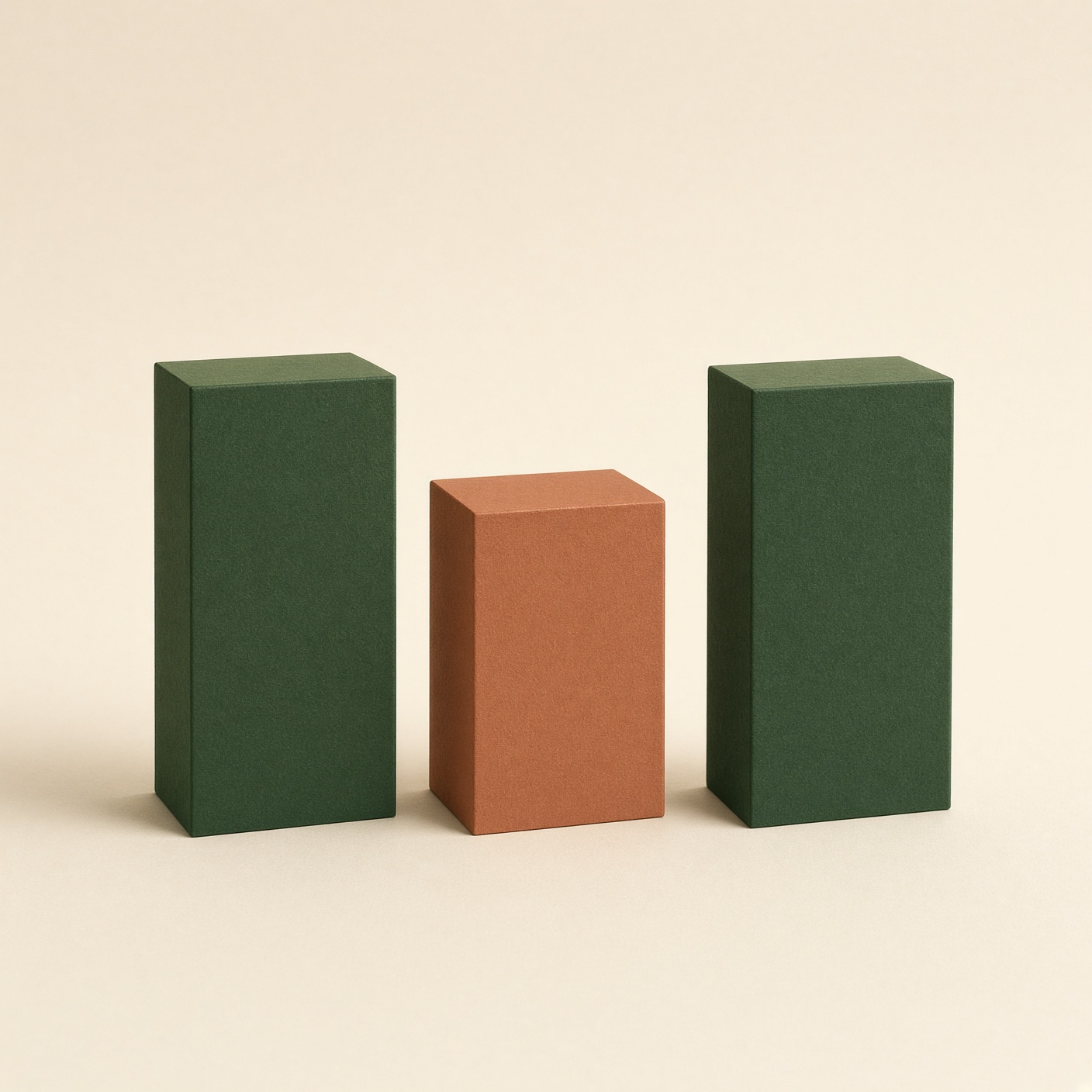 Paper bars on a desk